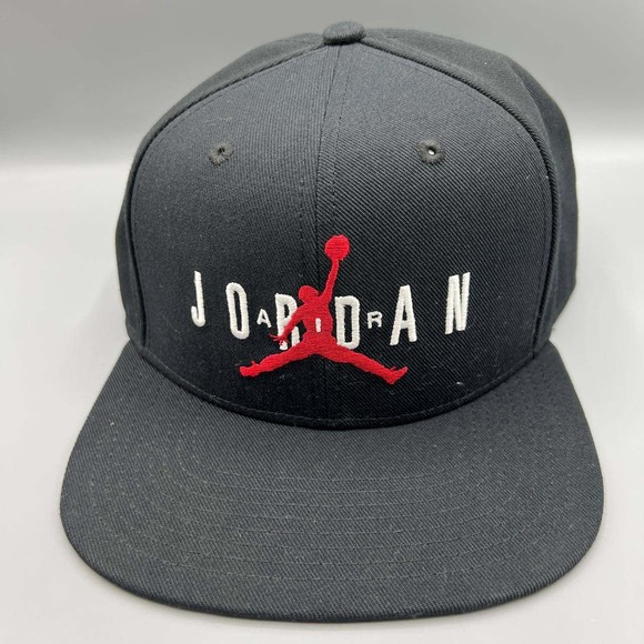 Air Jordan‎ 23 Hat Men Black Embroidered Logo Jumpman Snap Back Cap